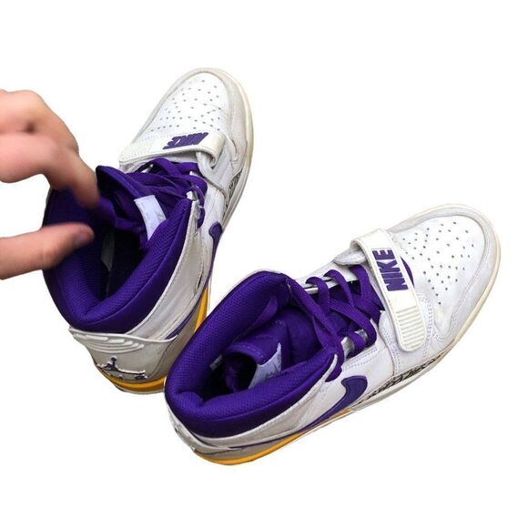 Rare 2018 Nike Air Jordan 1 Legacy 312 Lakers Size 9 - Picture 6 of 16